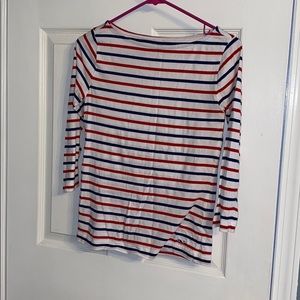 3/4 sleeve usa colored shirt